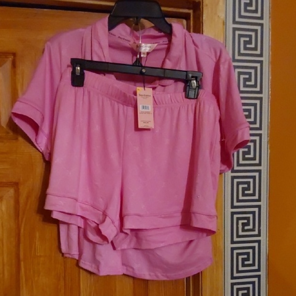 Juicy Couture Pink Pajama Set